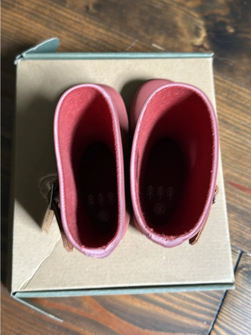 Kids' Matte Rose Rain Boots